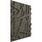 Ekena Millwork 19 5/8in. W x 19 5/8in. H Evergreen EnduraWall Decorative 3D Wall Panel Covers 2.67 Sq. Ft. WP20X20EGISG - alternate 2